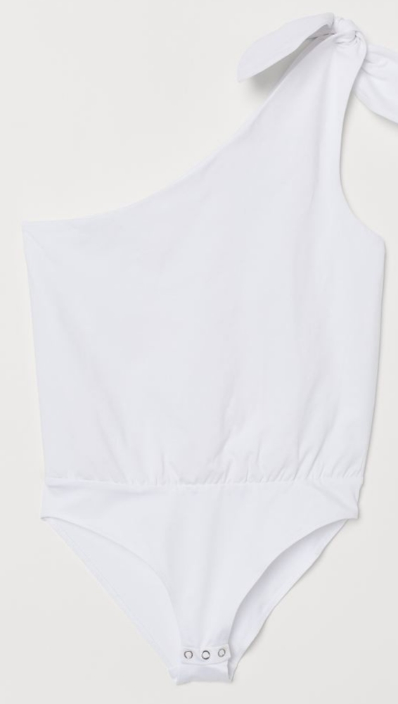 NWOT H&M one shoulder bodysuit